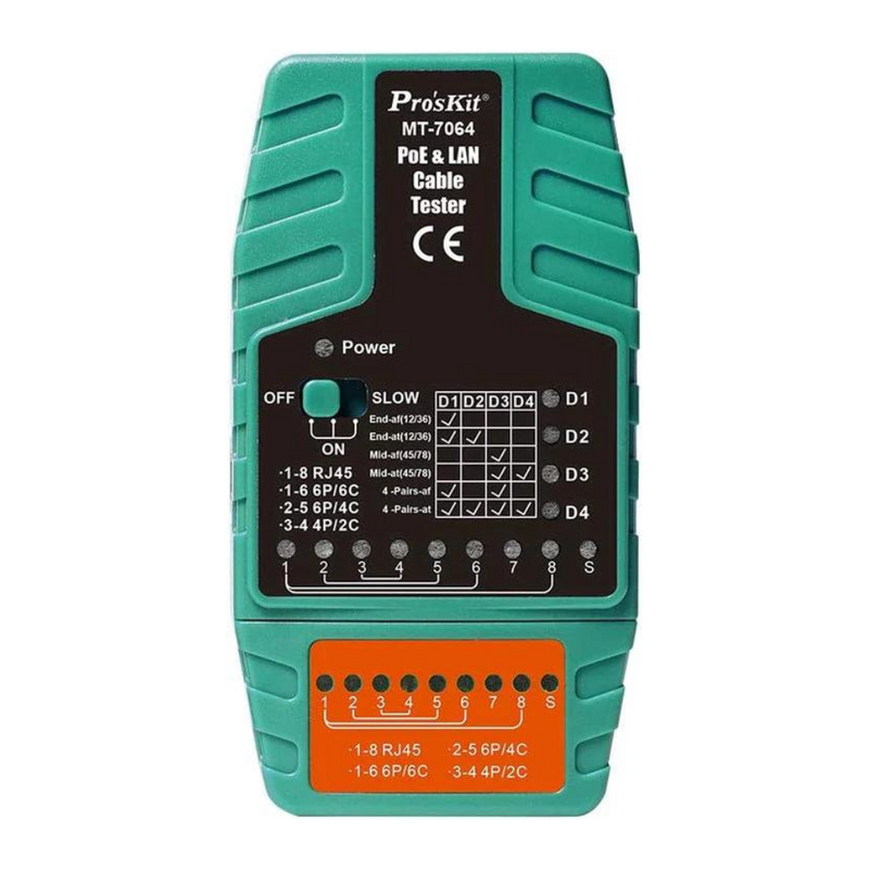 PoE & LAN Cable Tester