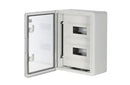 Adalpano 12x2 Abs Distribution Board Polycarbonate Transparent Cover 300x400x170