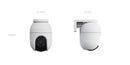 EZVIZ C8C Outdoor Smart Wi-Fi Pan & Tilt Camera 1080p AI Detection Color Night Siren & Strobe Light Vision