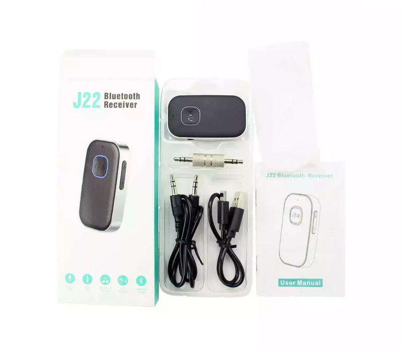 Bluetooth Receiver Audio Adapter 5.0 With 3.5mm AUX Connector