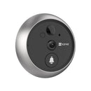 EZVIZ DP2 2K Wire-Free Peephole Doorbell Rechargeable Live View & Two-way Video Call