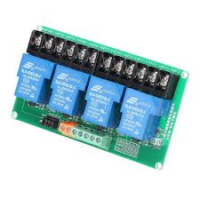 12V 4-Channel Relay Module 30A With Optocoupler Isolation High Current Support