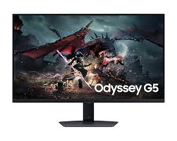Samsung Odyssey G5 G50D 32" IPS-QHD-1ms-180Hz- HDMI-DP-HDR-FS Flat Gaming Monitor