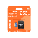 ADATA Premier 256GB micro SDXC Class 10 Memory Card with Adapter
