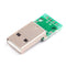 USB 2.0 Male Head Socket To DIP 2.54mm Pin 4P Adapter Board