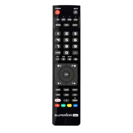 SUPERIOR Slim 2-in-1 Universal Remote Control