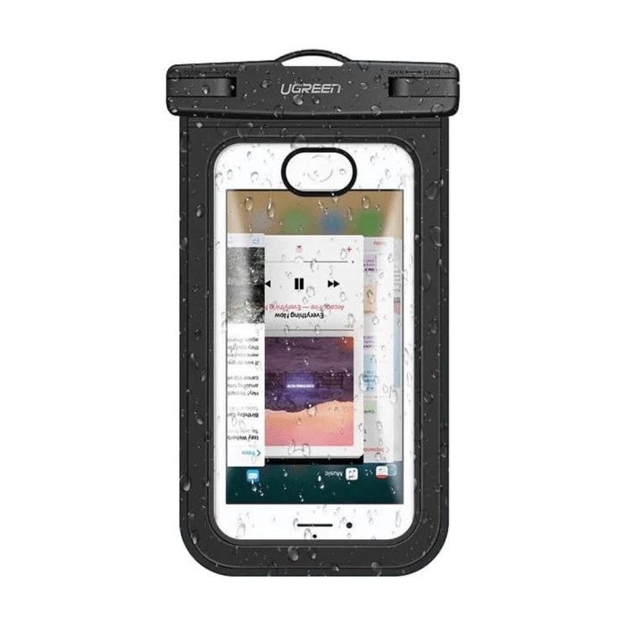 UGREEN Waterproof Phone Pouch Black