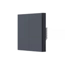 AQARA Smart Home Wall Switch H1, No Neutral, Double Rocker, Grey