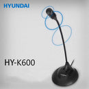 Hyundai Desk Microphone HY‐K600 (Black)