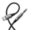 UGREEN Round USB-C Audio Cable 3.5mm M/M Aluminum Shell 1m (Deep Gray)