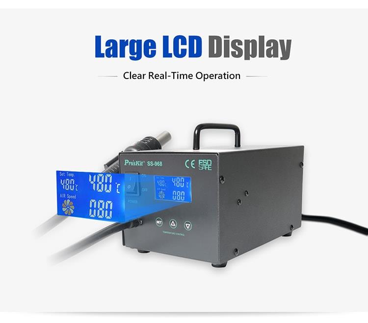 LCD Smart Hot Air Rework Station