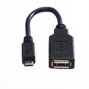 USB2.0 A Female to Micro USB-B Male Cable OTG 0.15M