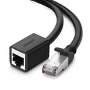 UGREEN Cat 6 FTP Ethernet RJ45 Extension Male/Female Patch Cords 2m (Black)