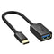 UGREEN USB-C Male to USB 3.0 Female OTG Cable Black USB3.0