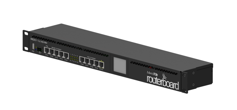 MikroTik RouterBoard 10 Ports (5/100mpbs – 5/1000mbps) Ethernet Router L5
