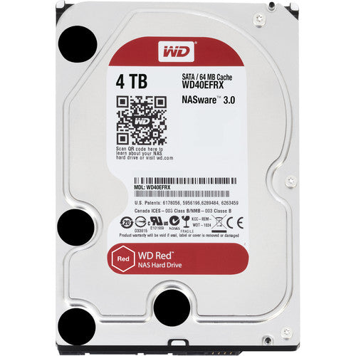WD RED 4TB 3.5" SATA Internal Hard Disk