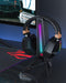 RGB Gaming Headphone Stand With Dual USB 2.0 Port And Audio Port
