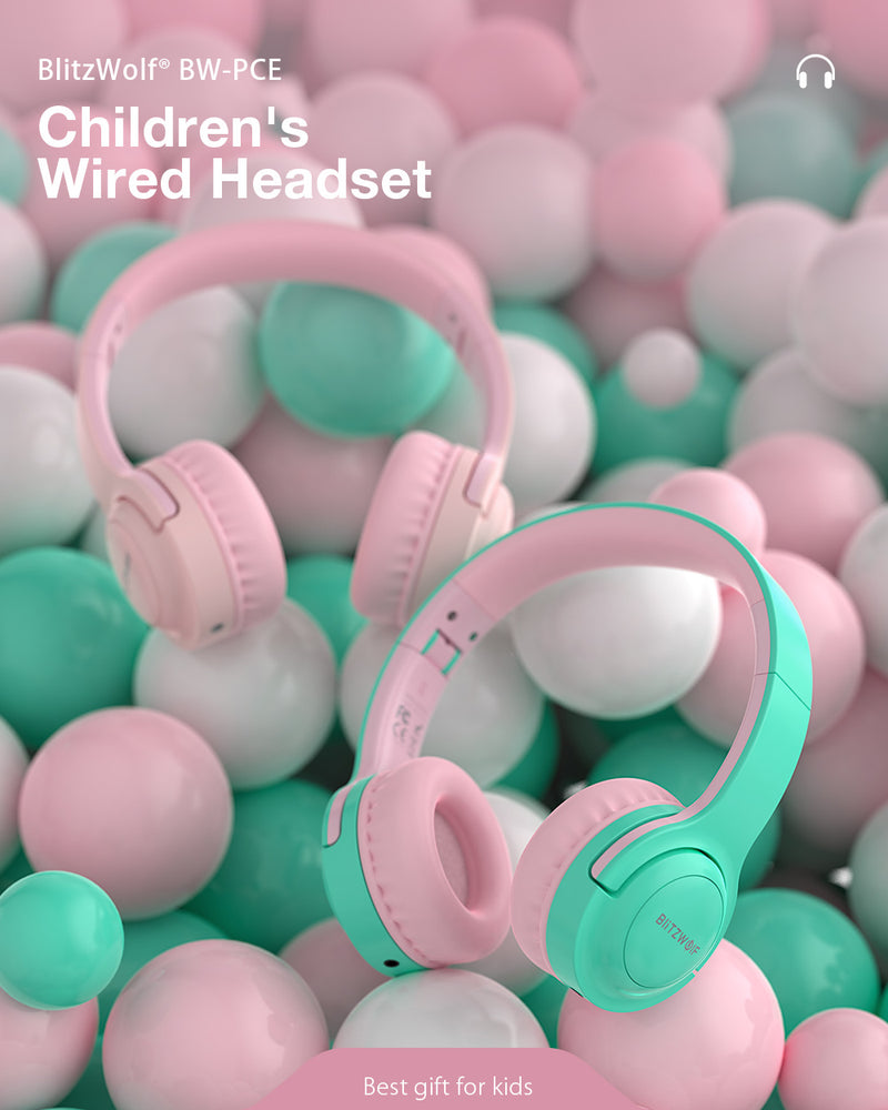 Children’s Wired Adjustable Headset With Mic