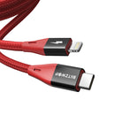 USB-C To Lightning 20W PD Braided Charging Cable – 6ft