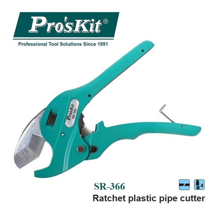 Ratchet Plastic Pipe Cutter