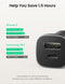 UGREEN PD Car Charger (Space Grey)