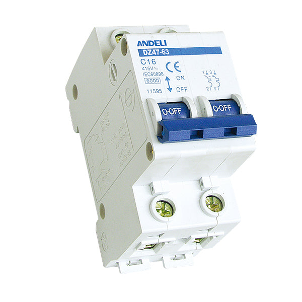 Miniature Circuit Breaker DZ47-63 2P 10A