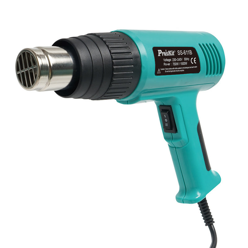 Heat Gun W/4Pcs of Accessories 220V/1300W