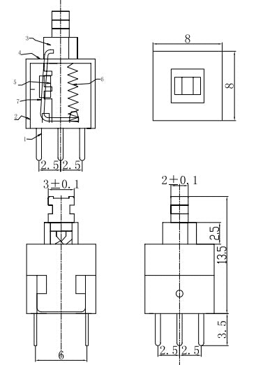 Micro Switch PB22E07431