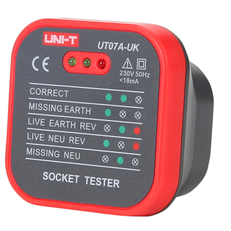 UNI-T UT07A-UK Socket Tester