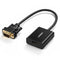 UGREEN VGA to HDMI Adapter Cable with Micro USB Power Supply