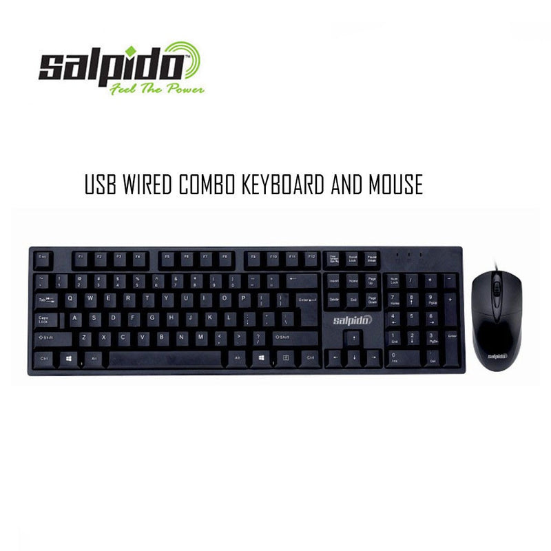 SALPIDO G12 KEYBOARD MOUSE WIRED COMBO