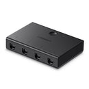 UGREEN 4 In 1 Out USB 2.0 Sharing Switch (Black)