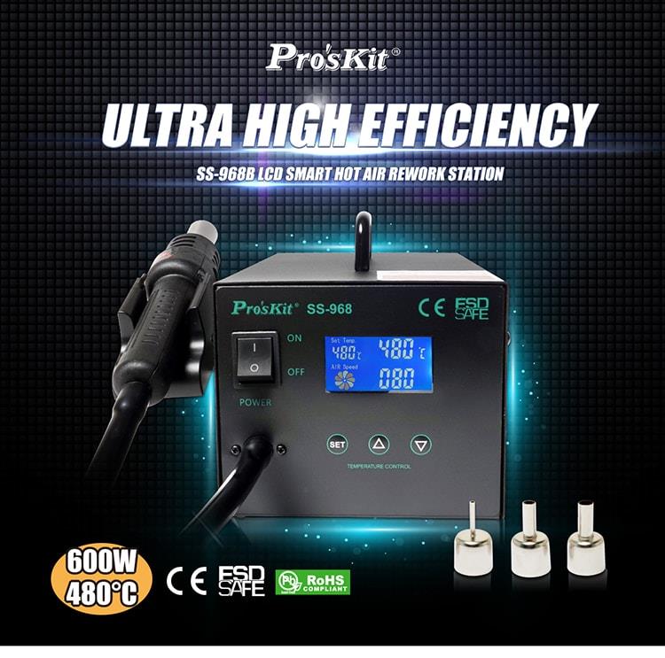LCD Smart Hot Air Rework Station