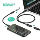 UGREEN USB-C/M to USB-C/F Gen2 5A Extension Cable 1m (Black)