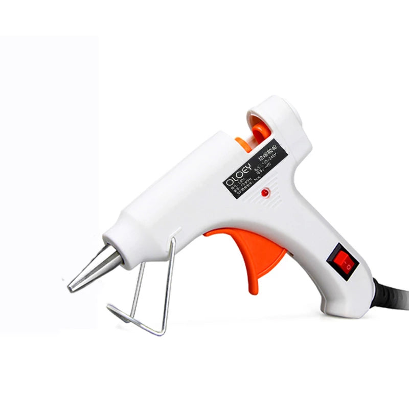 OLOEY 40W Hot Melt Glue Gun 7mm*160mm Glue Stick Industrial Mini Glue Guns Thermo