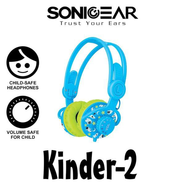 Sonic Gear Kinder 2 Child Safe On-Ear Wired Headphone