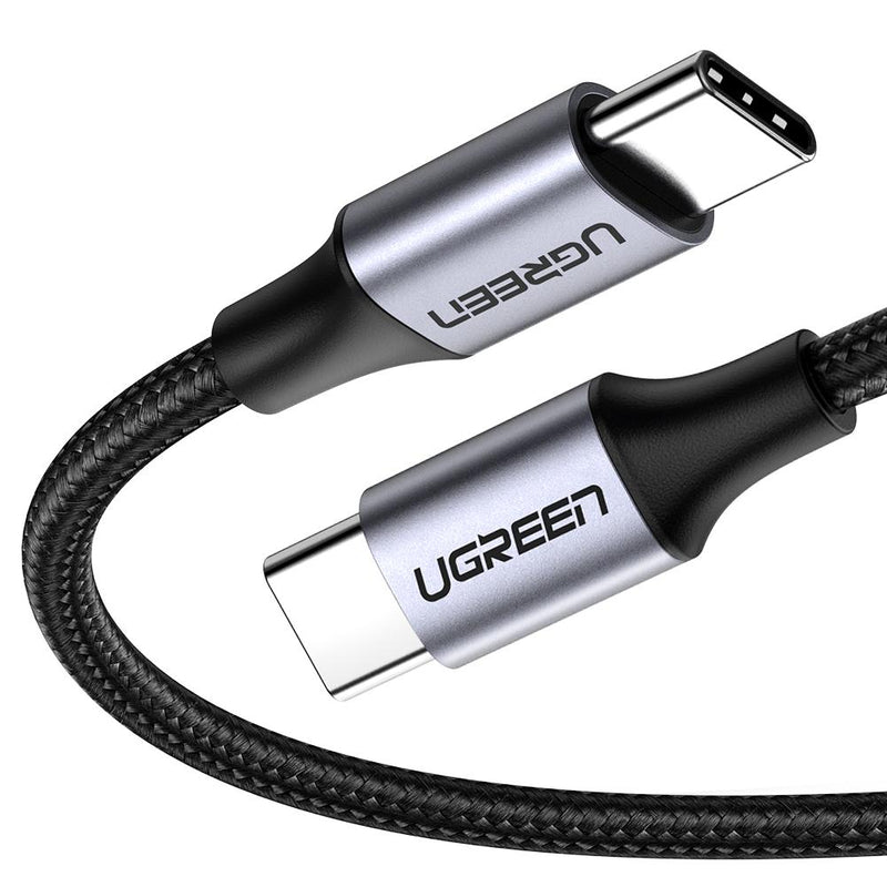 UGREEN USB C 60W PD Fast Charging Cable 1m (Gray Black)