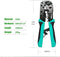 CAT.7 Modular Plug Crimper Tool Network Telephone Cable Cutting Stripping ressing 3-in-1 Crimping Pliers