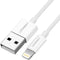 Lighting to USB Cable(ABS case) White0.25M