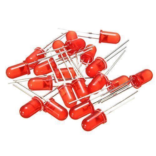 Round 5mm Red LED 3V