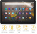 NuPro Clear Screen Protector  & Bluetooth headset for Amazon Fire HD 8 tablet and Fire HD 8 Plus tablet