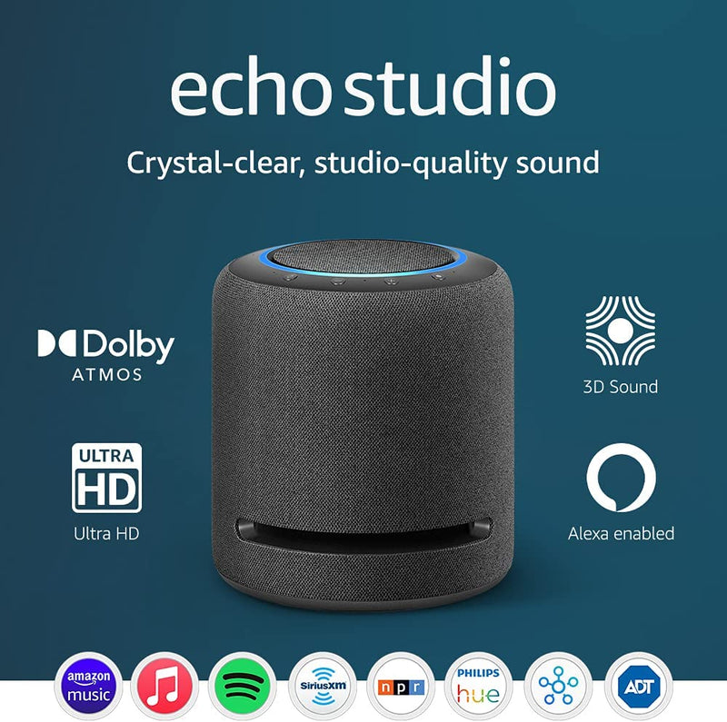 High-fidelity smart speaker with 3D audio and Alexa