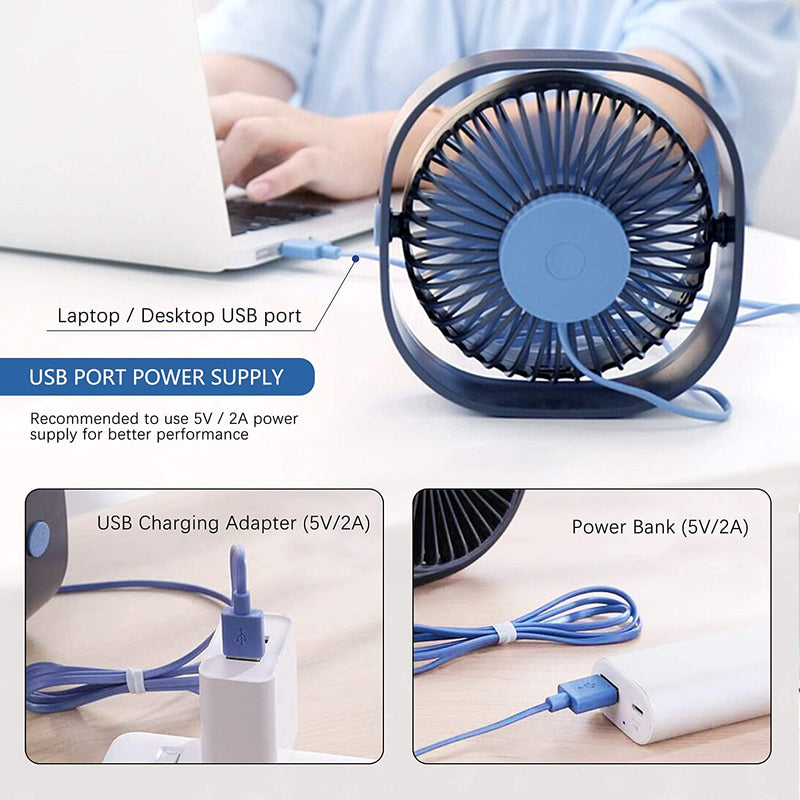 SmartDevil Portable USB Table/Desk Cooling Fan