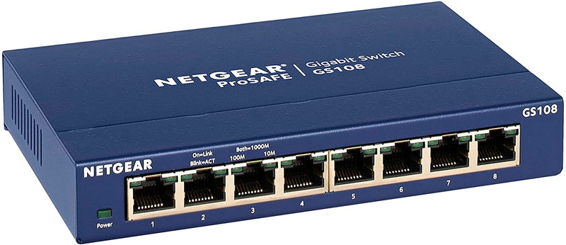 NetGear 8 Port Gigabit Ethernet Switch