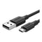 UGREEN USB2.0 A to Micro USB M/M Round Cable Nickel Plating 3m (Black)