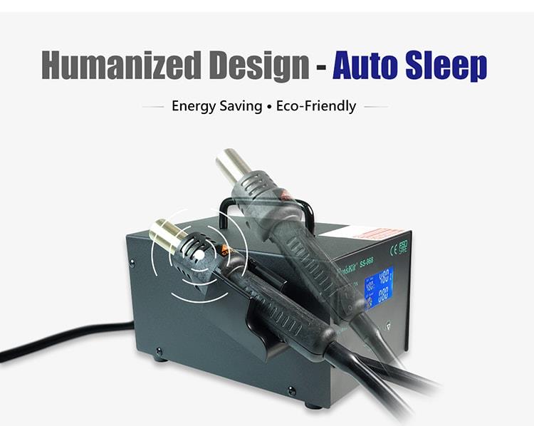 LCD Smart Hot Air Rework Station