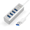 ITWAY Aluminum USB 3.0 4 Ports Hub 5Gbps
