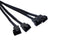 PWM Fan Splitter Cable Hub 1 to 4 Power adapter
