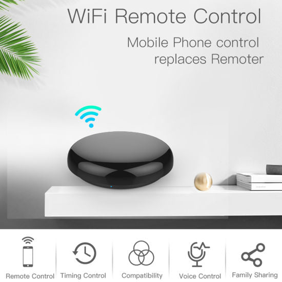 Home Universal Smart Voice WiFi IR Remote Control