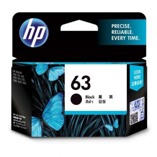 HP 63 F6U62AA Black Ink Cartridge